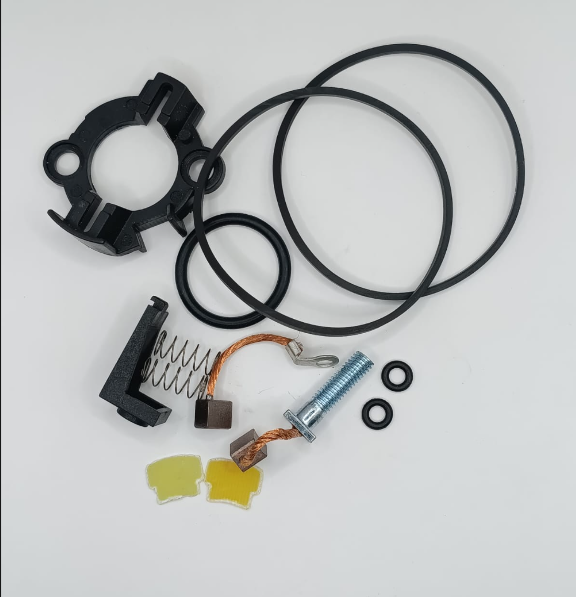 SUPORTE COM ESCOVA E ANÉIS DE VEDAÇÃO BIZ 125 06...10