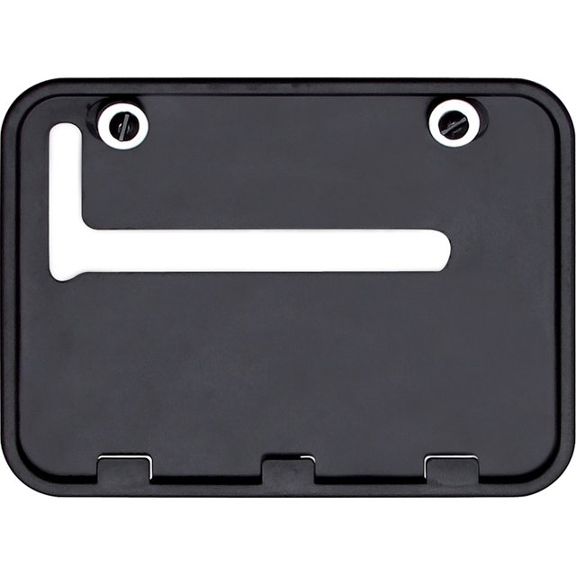 SUPORTE PLACA MODELO NOVO PRETO